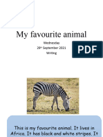 My Favourite Animal