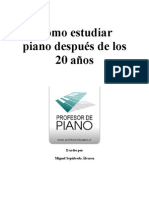 Como Estudiar Piano Despues de Los 20