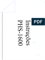 Manual de Operação PHS 1600