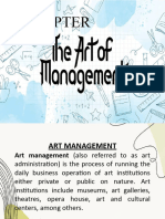 Chapter 11 Art Management