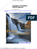 Physical Geography 11th Edition Petersen Solutions Manual PDF