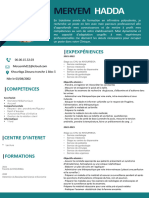 Meryem HADDA CV PDF