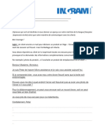 Writing Sample Templates - French PDF