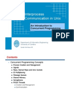 Interprocess Communication in Unix: An Introduction To Concurrent Programming
