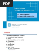 Interprocess Communication in Unix: An Introduction To Concurrent Programming