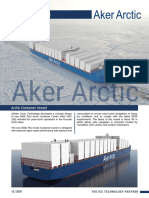 Aker ARC 220 Arctic Container Carrier Leaflet