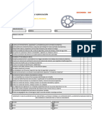 Lista de Verificacion para Armado de Plataformas Temporales