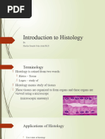 01 Introduction To Histology