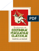 Resumo Fundamentos Da Cozinha Italiana Classica Marcella Hazan