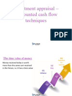 3 Investment Appraisal Discounted Cash Flow Techniques