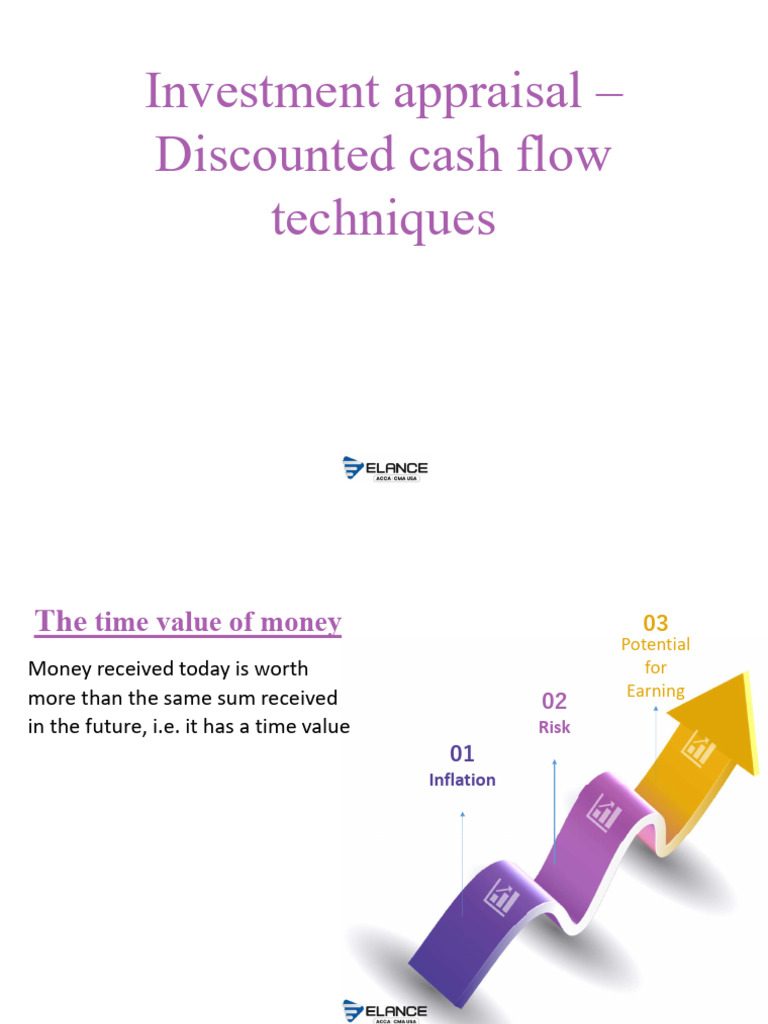 3 Investment Appraisal Discounted Cash Flow Techniques | PDF | Net ...