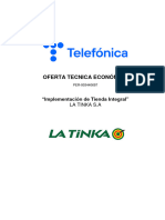 Oferta Tecnica Economica