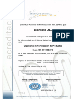 CP 116certificador de Productos