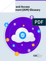 Identity and Access Management IAM Glossary