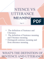 Neutral Modern Speech vs. Language Presentation