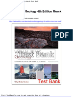 Visualizing Geology 4th Edition Murck Test Bank