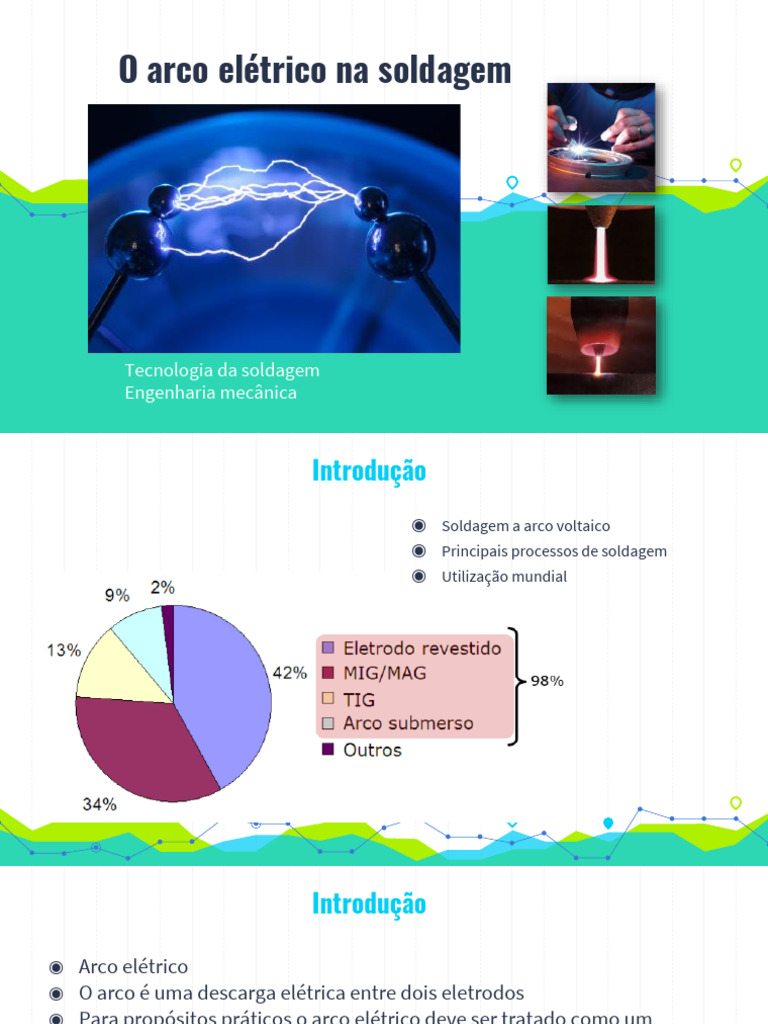 Aula 3 - O Arco Elétrico Na Soldagem e Fontes | PDF | Fonte de energia ...