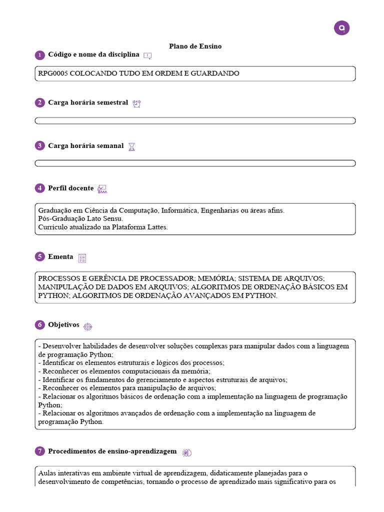 Algoritmos e Processos em Python | PDF | Algoritmos | Python (linguagem ...
