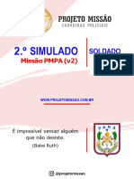 02-Simulado Missao Pmpa V2 Soldado