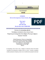 Integracion de Indigenas Warao en Guayana