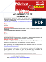 Boletín Diario de Empleo Público (19 de Diciembre de 2023)
