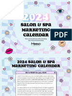 Meevo 2024 Salon Spa Marketing Calendar