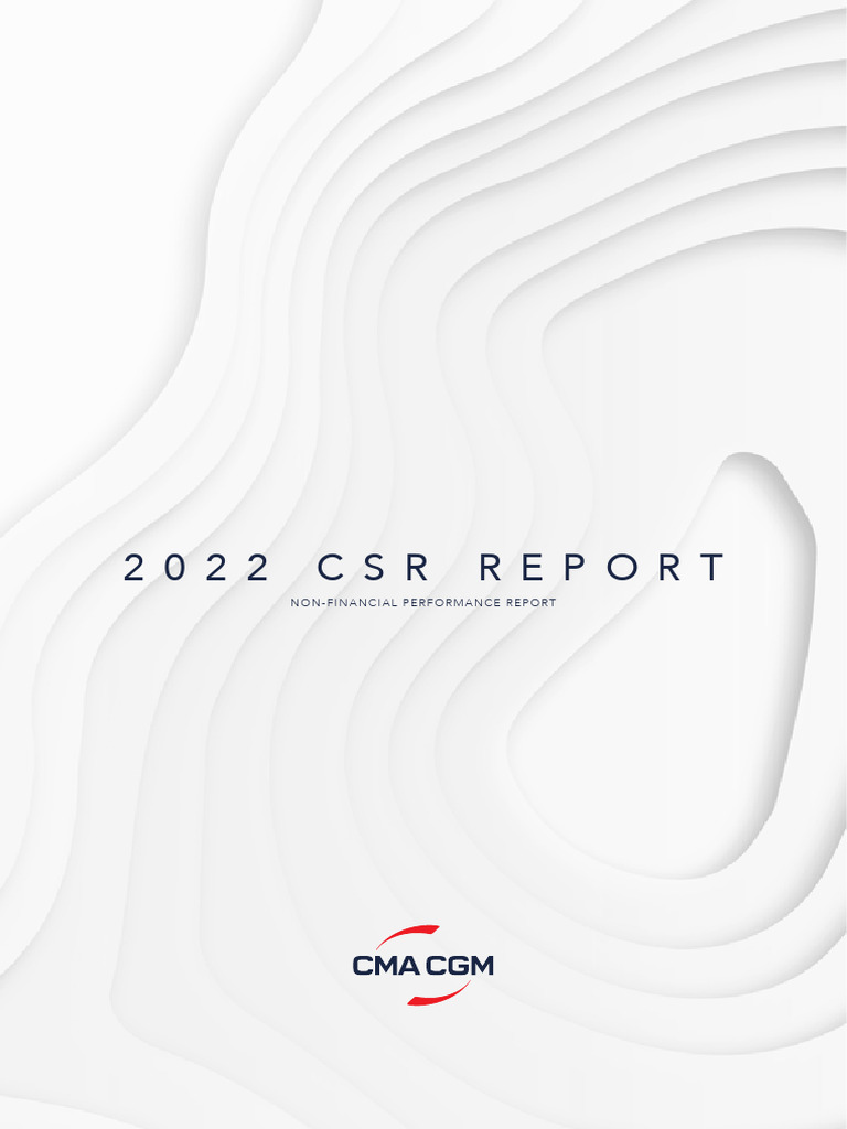 CMA CGM - Rapport RSE 2022 - EN | PDF