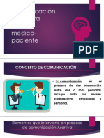 CONDUCTA 2 UNIDAD 3 - COMUNICACION EN LA ENTREVISTA MEDICA Mayo-Agosto-2