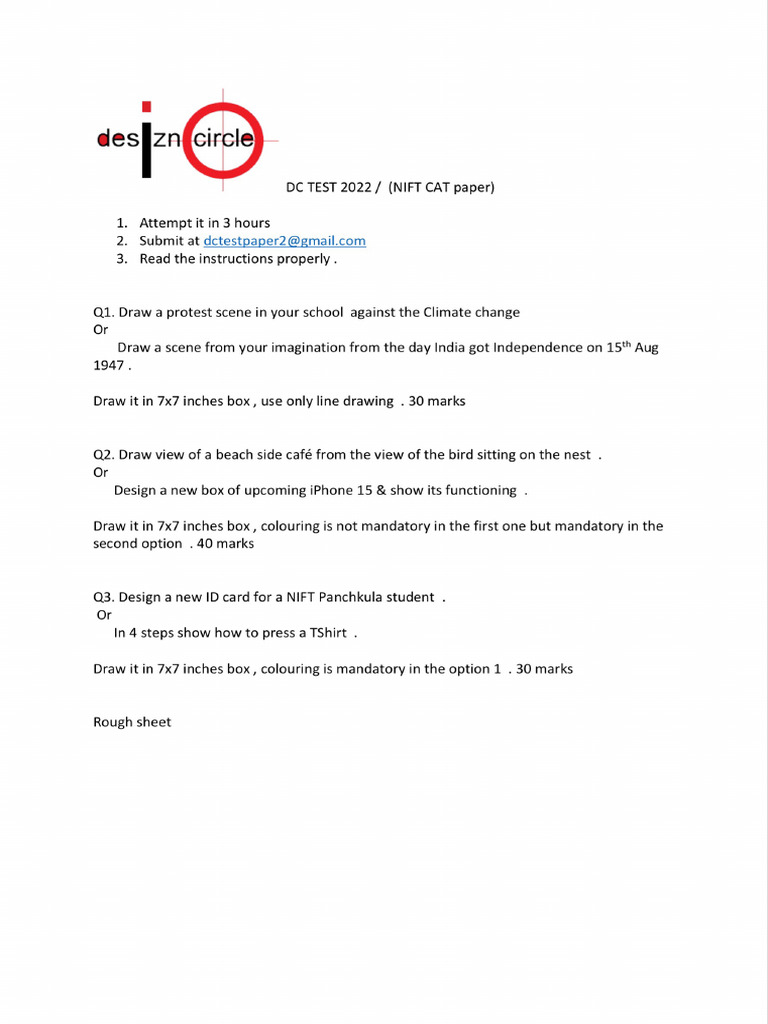 NIFT CAT FULL FORM visual data 3