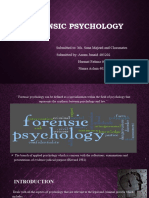 Forensic Psychology