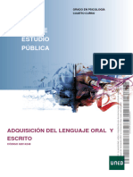 GUÍA - Adquisición Del Lenguaje Oral y Escrito (2022)