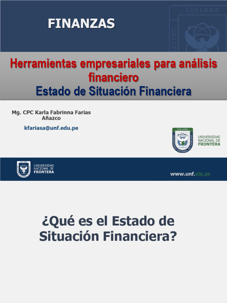 Estados Financieros - Estado de Situacion Financiera | PDF | Finanzas y ...