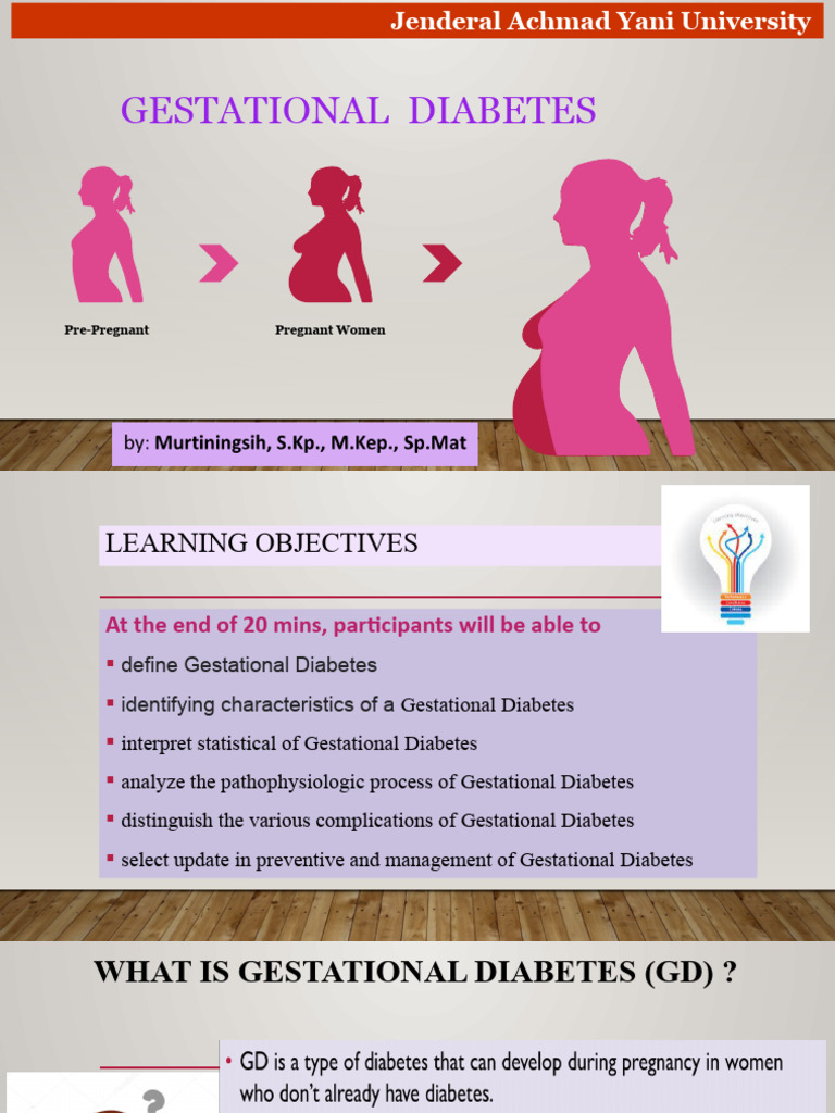 Gestational Diabetes Overview | PDF | Gestational Diabetes | Diabetes