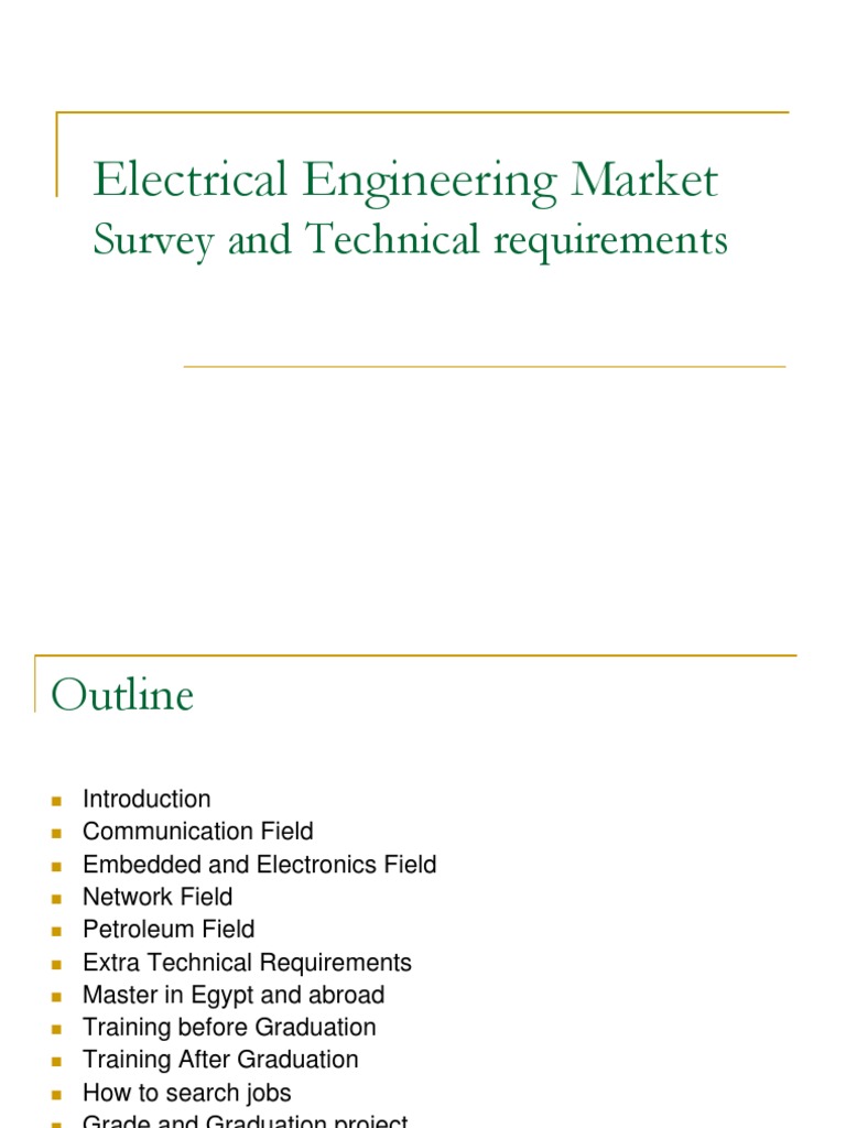 Electrical Engineering Career Insights | PDF | Ericsson | Embedded System