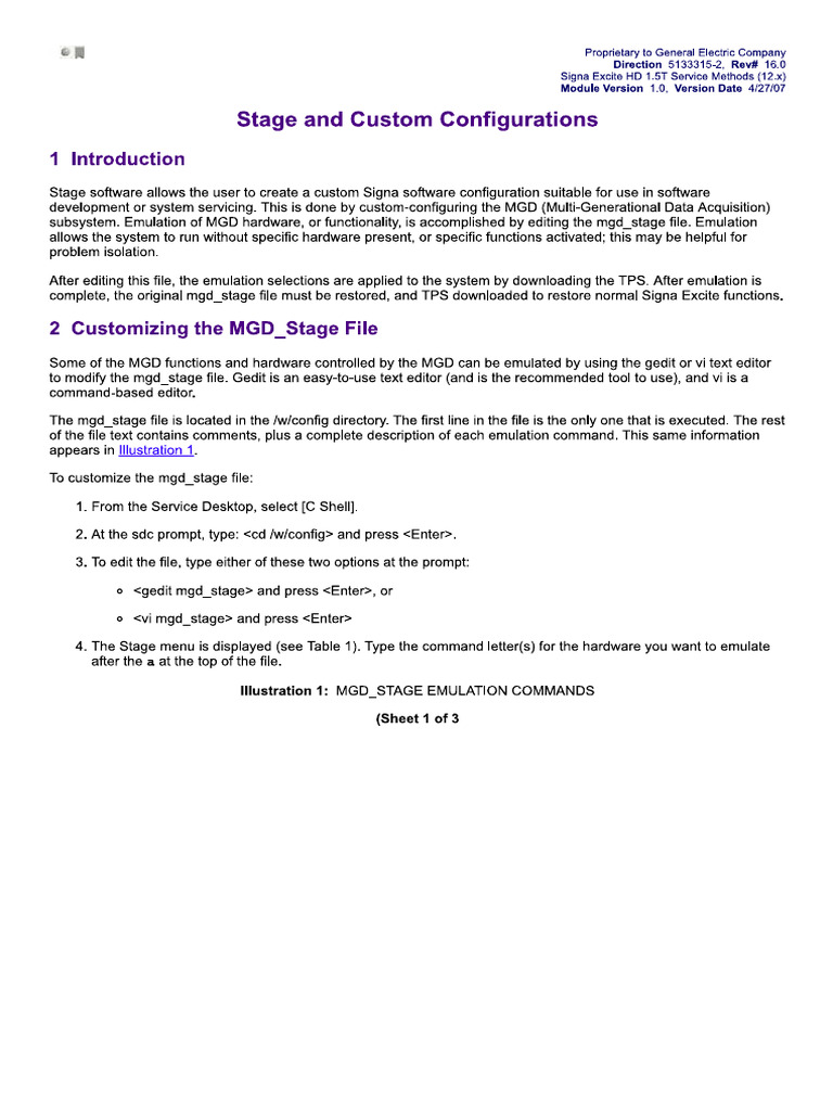 Stage | PDF