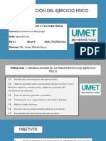 Prescripción Del Ejercicio Físico TEMA 2