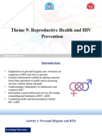 Module 9 - Reproductive Heath and HIV Prevention - SC