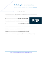 Present Perfect Conversation Exercise 3