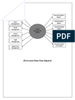 First Level Data Flow Digram