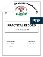 Python Practical Record