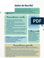 Documento A4 Planner Balance Vida Trabajo Ilustraciones Azul y Verde