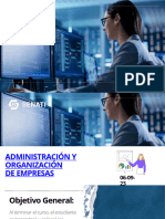 Administración y Organización de Empresas - Teorias