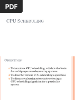 CPU Scheduling - OS