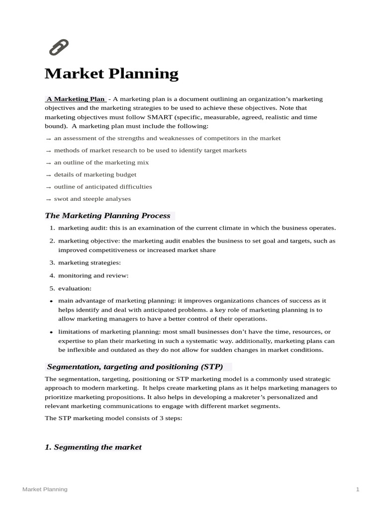 21e58890 3ade 4ddc 9a92 2018fafde6e5 Market Planning | PDF | Marketing ...