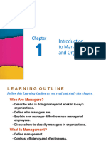 Introduction To Management and Organization PDF CH 1
