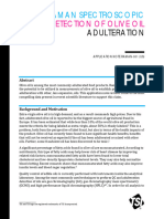 Raman Spectroscopic Det Olive Oil Adulteration RAMAN-001 US