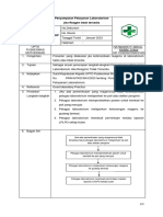 3.9.1.b.4 SOP Penyampaian Pelayanan Lab Jika Reagen TDK Tersedia