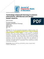 Paper (JiME)_Technology Enhanced Learning in Interactions, Affordances and Design-based Research_201008