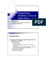 CAP 9 Metabolismo Aerobico I Ciclo de Acido Citrico