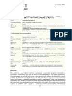 Artigo Governança Corporativa - Ferramenta para Mitigar Conflitos de Agência